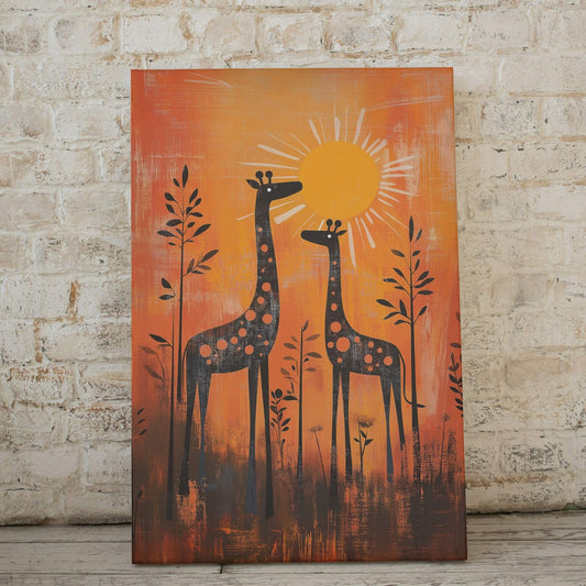 Giraffes - Savanna Safari Vibes