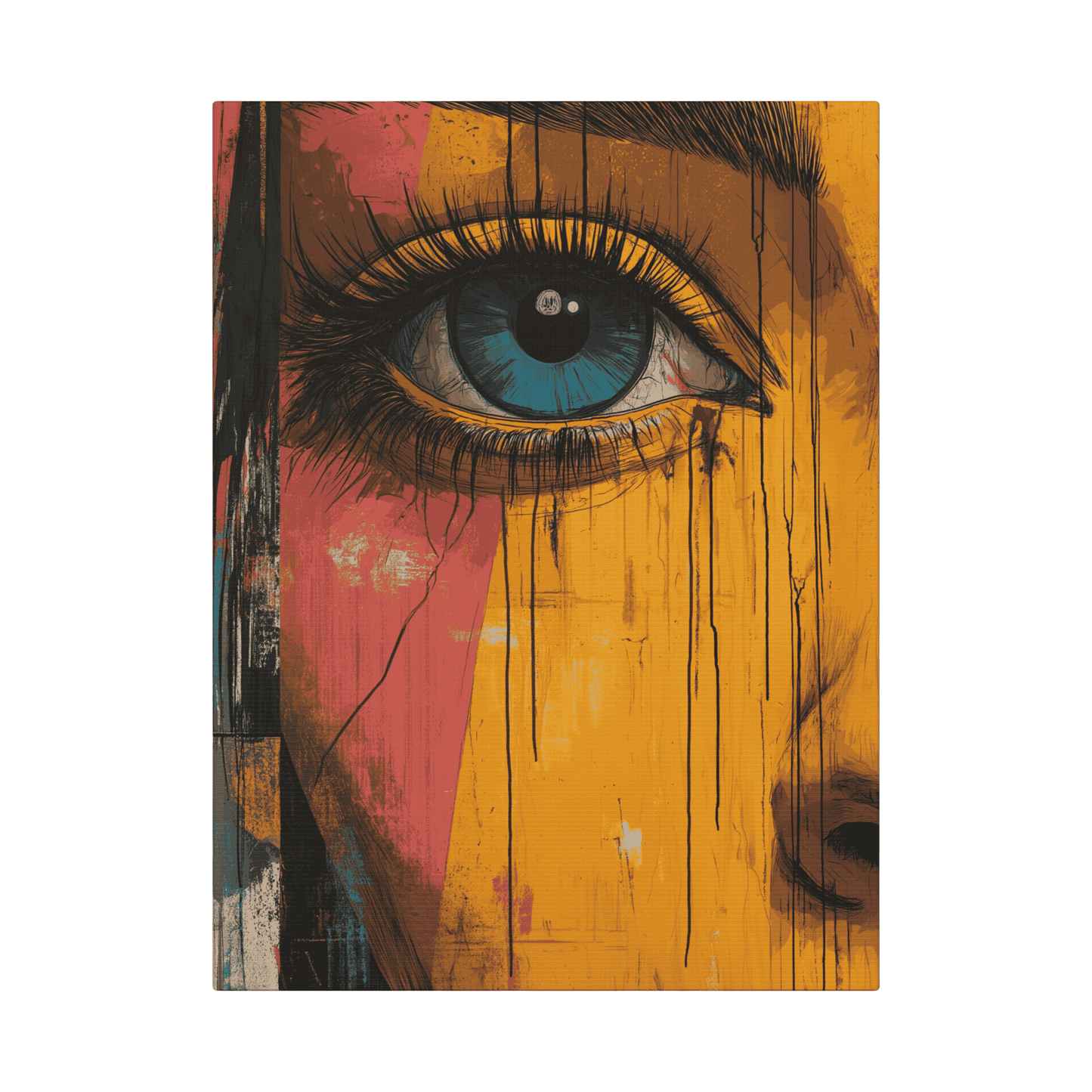 Jenny Blue Eye - Street Art