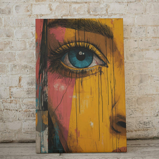 Jenny Blue Eye - Street Art