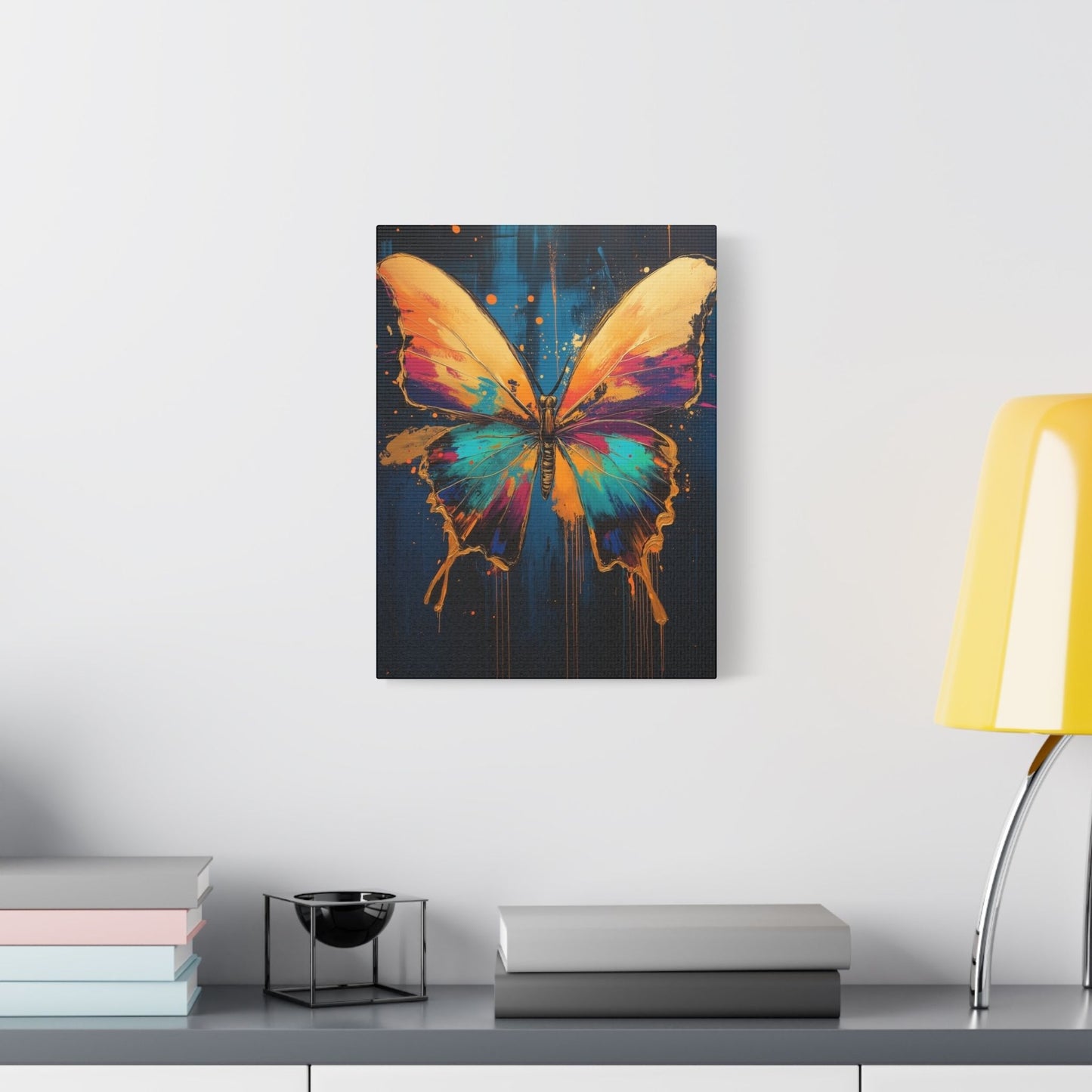 Golden Butterfly - Animal Art