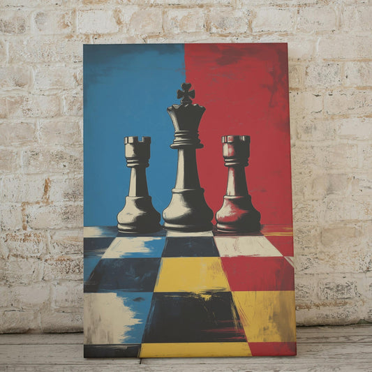 Royal Tactics - Chess Pop Art