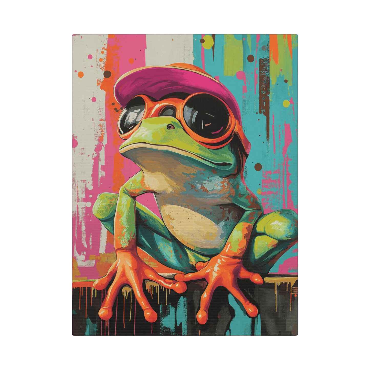 Funky Frog - Street Art