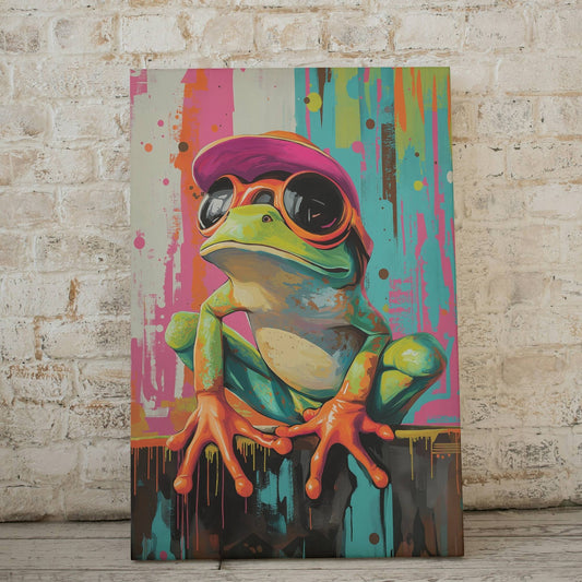 Funky Frog - Street Art