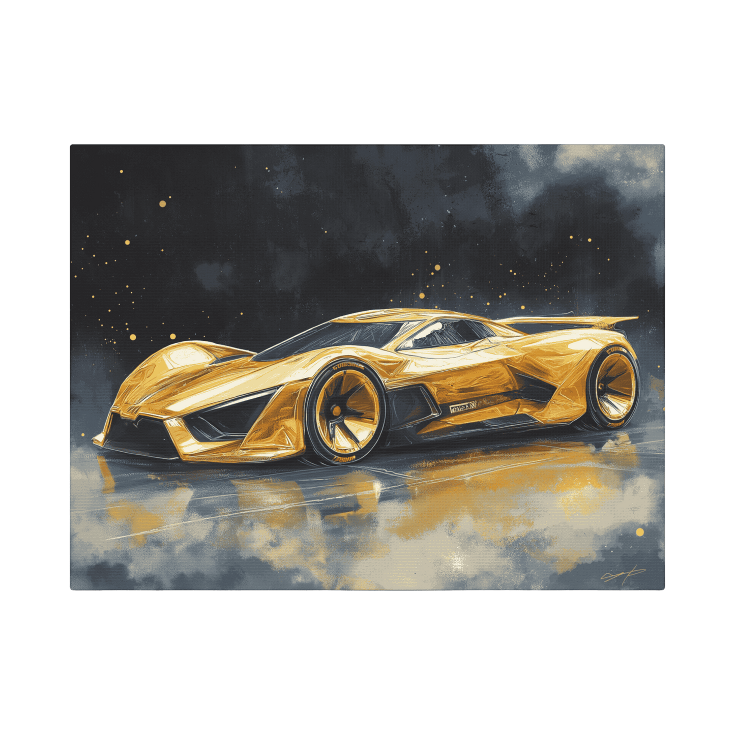 Racing Car - Golden Star