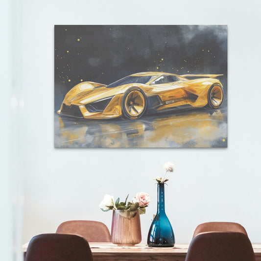 Racing Car - Golden Star