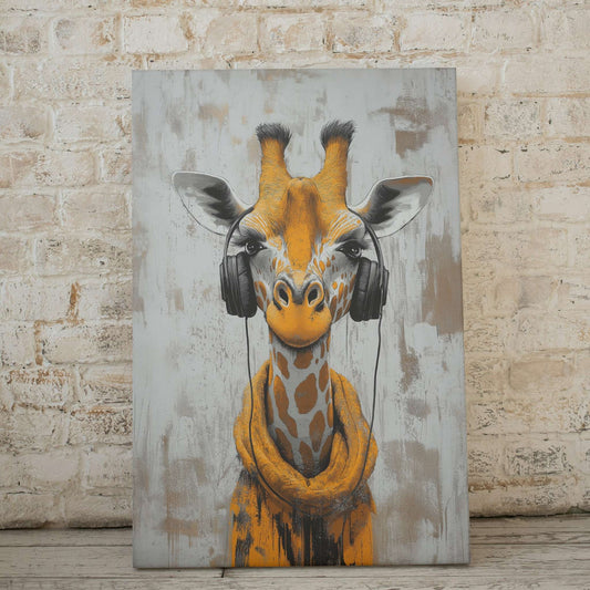 Groovy Giraffe - Street Art