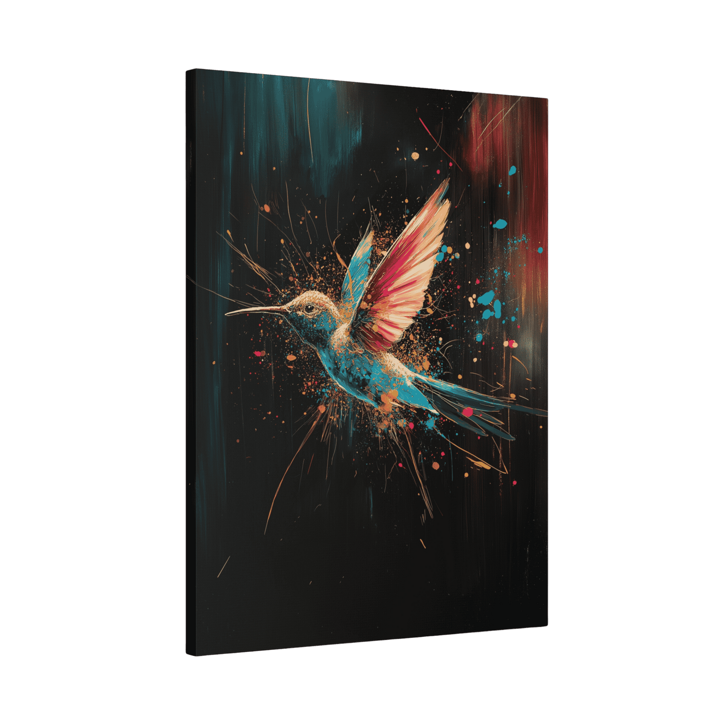 Vibrant Hummingbird - Animal Art