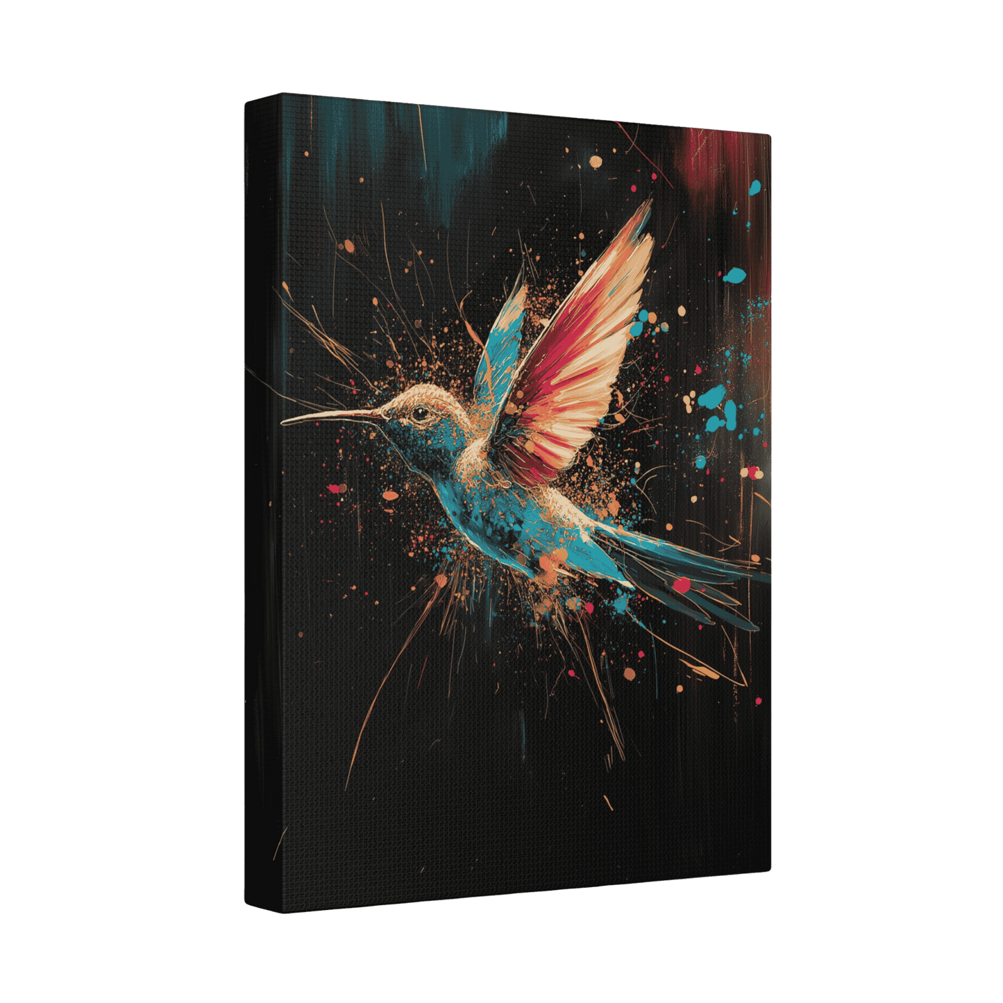 Vibrant Hummingbird - Animal Art