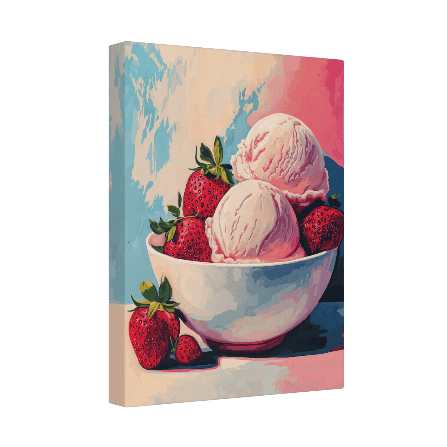 Strawberry Ice Cream - Summer Vibes