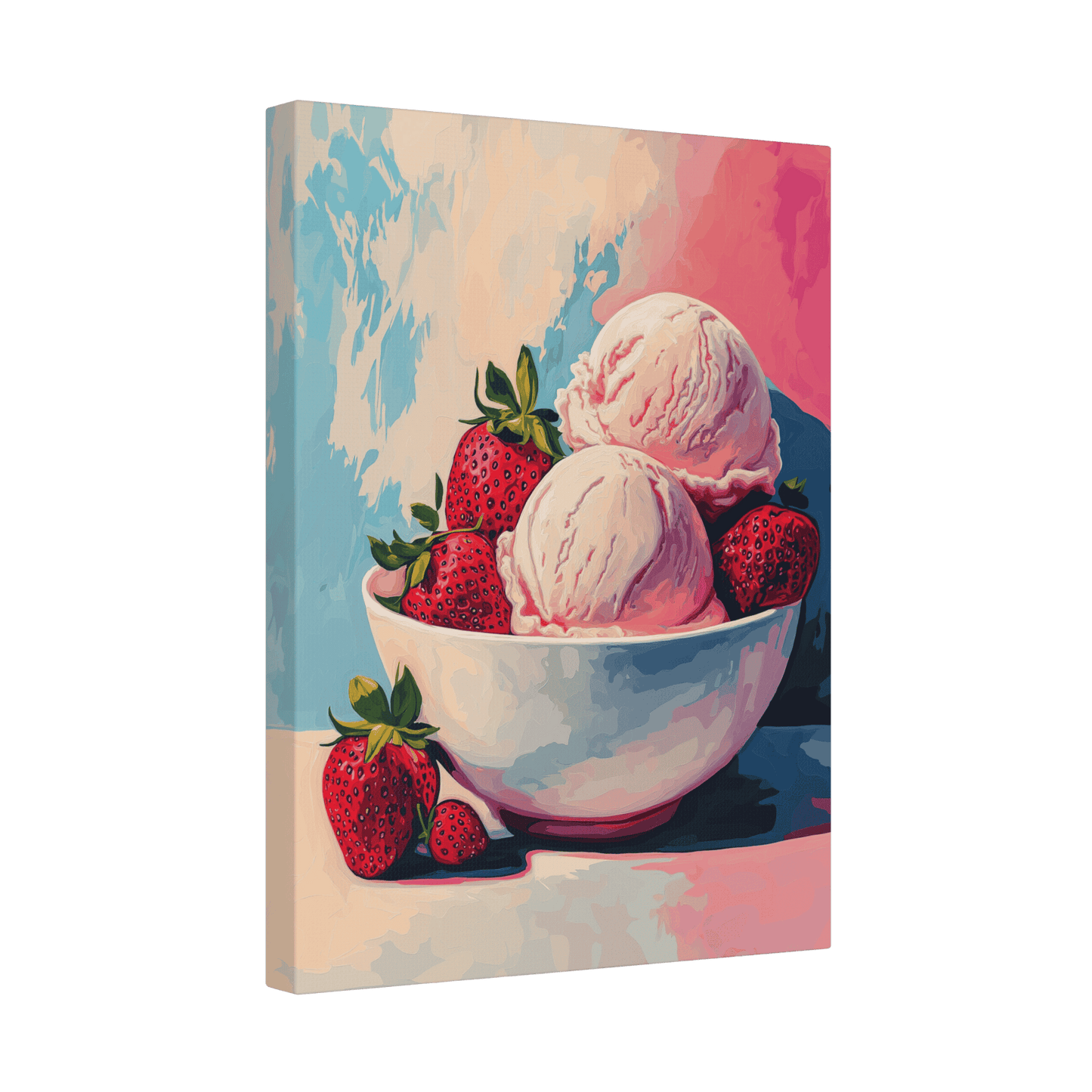 Strawberry Ice Cream - Summer Vibes