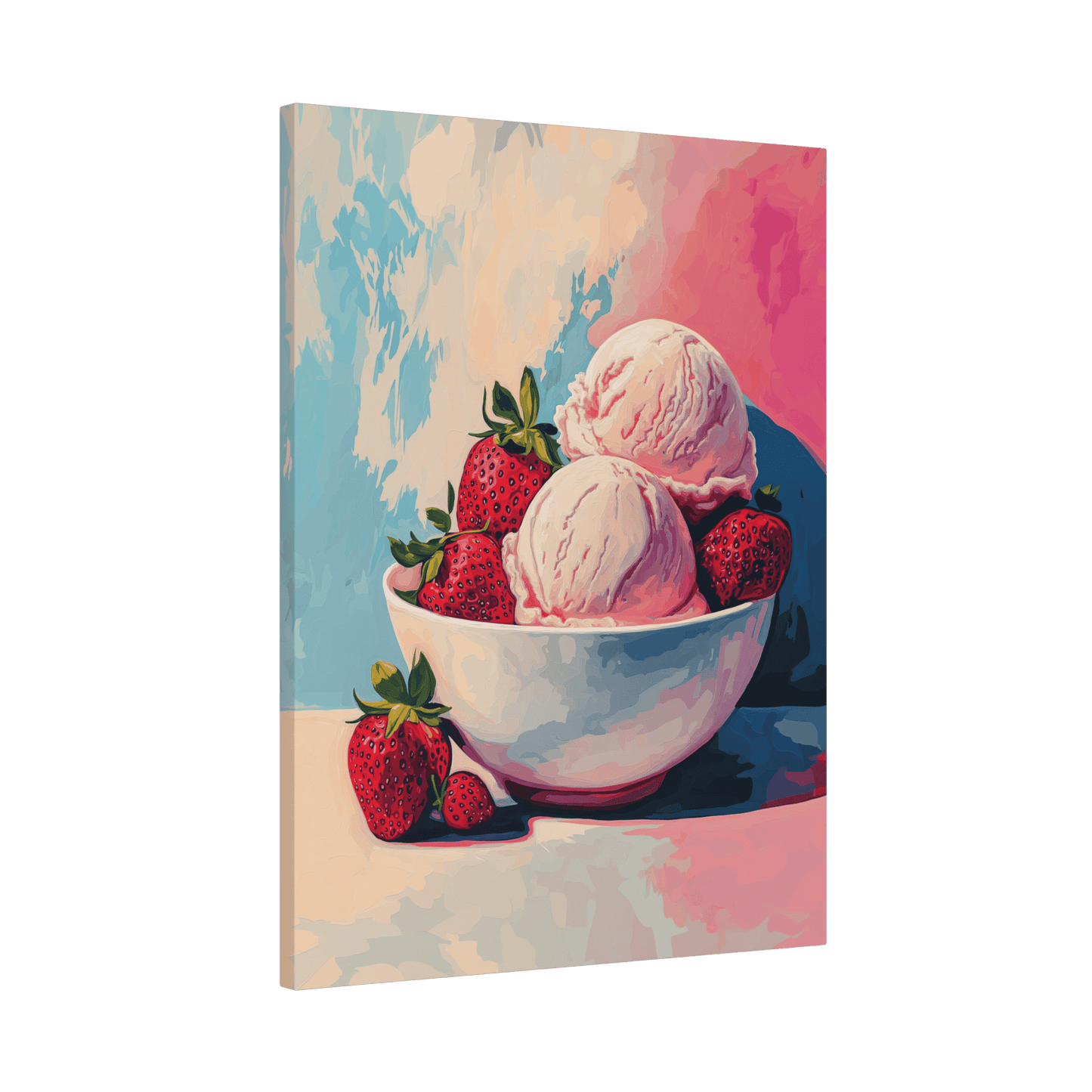 Strawberry Ice Cream - Summer Vibes