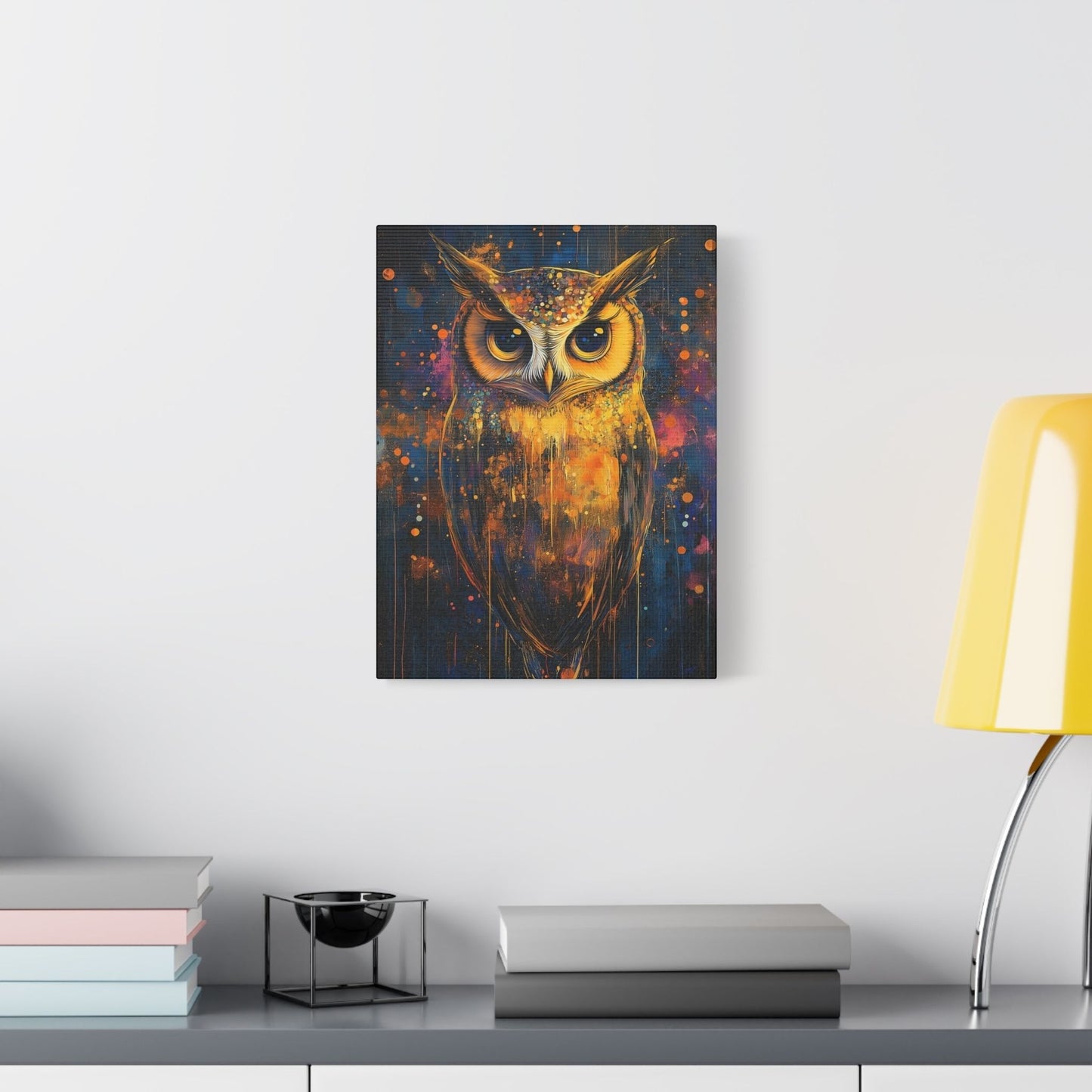 Golden Owl - Animal Art
