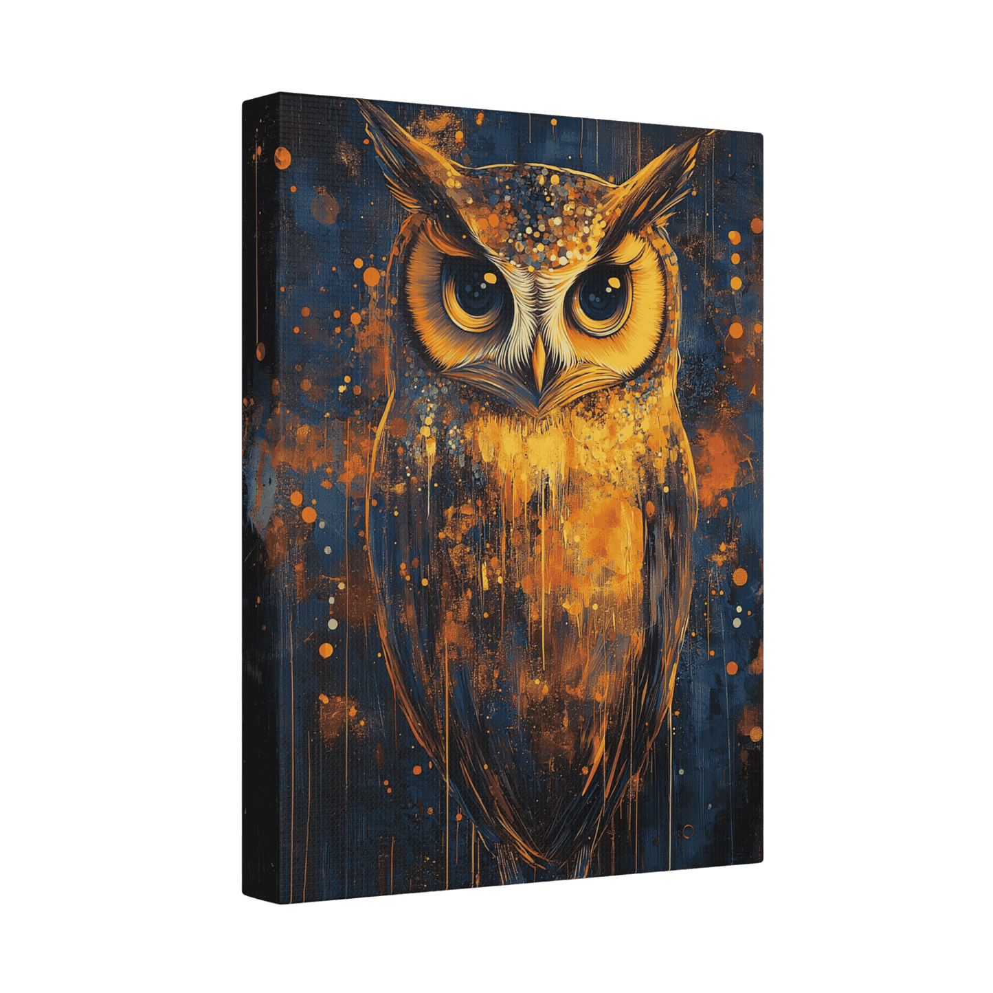 Golden Owl - Animal Art