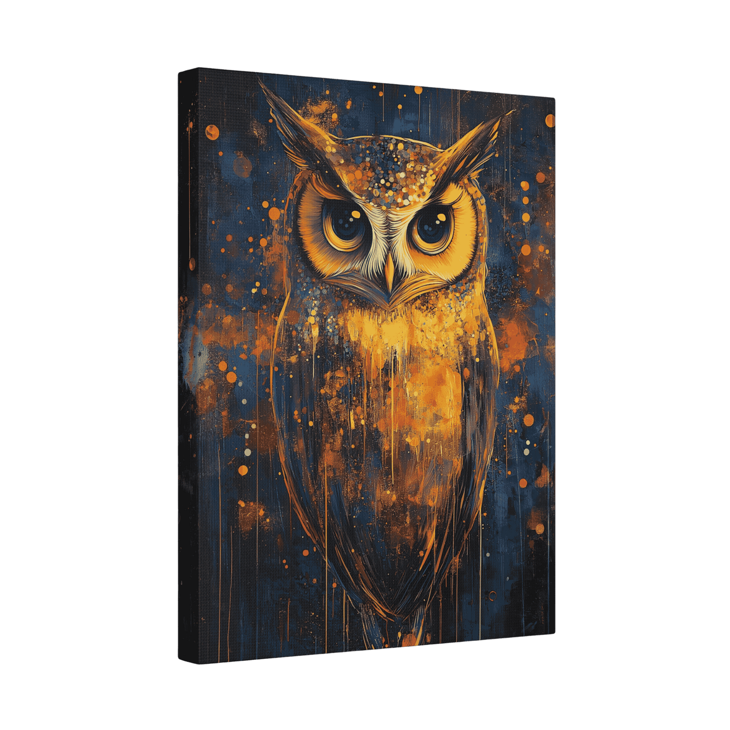 Golden Owl - Animal Art