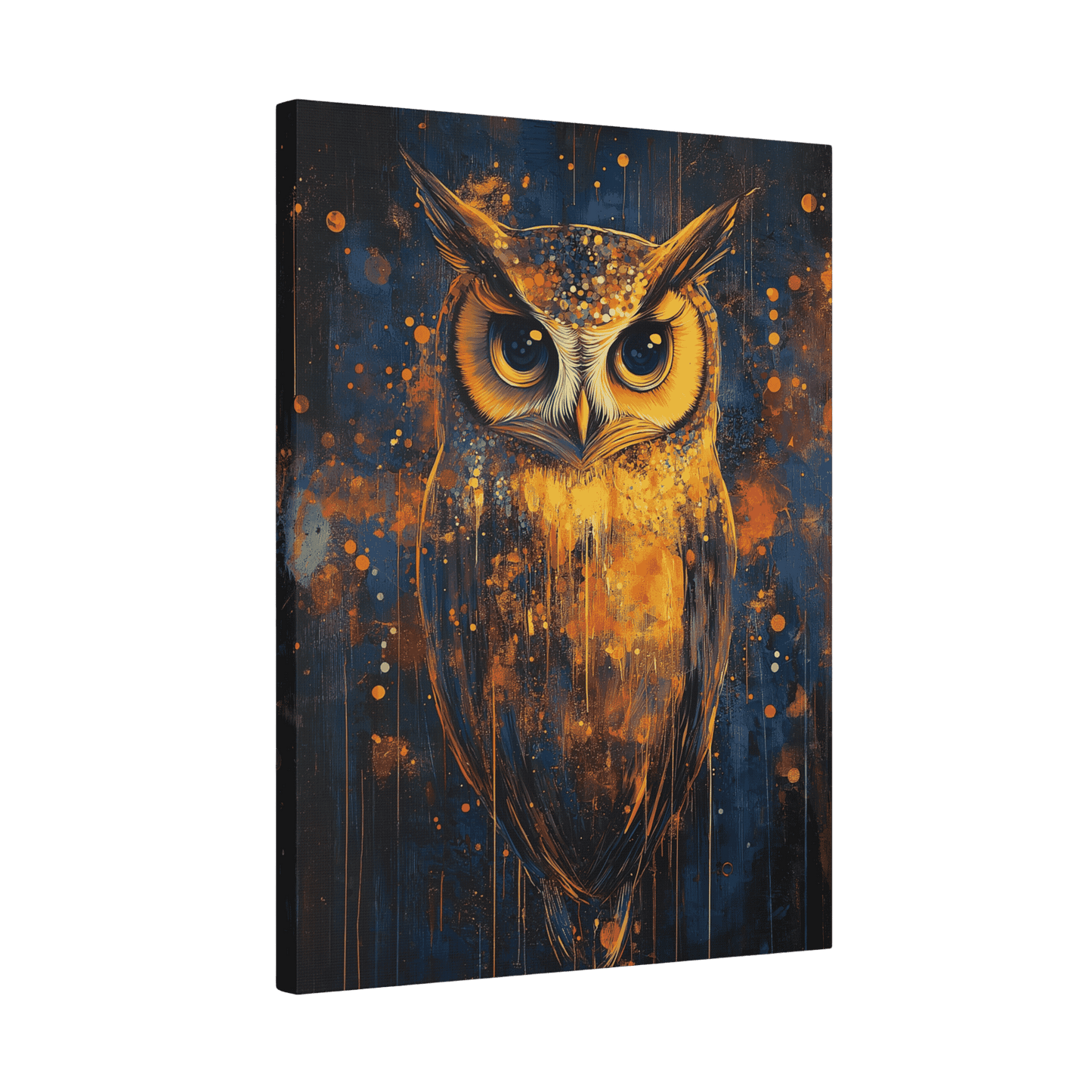 Golden Owl - Animal Art