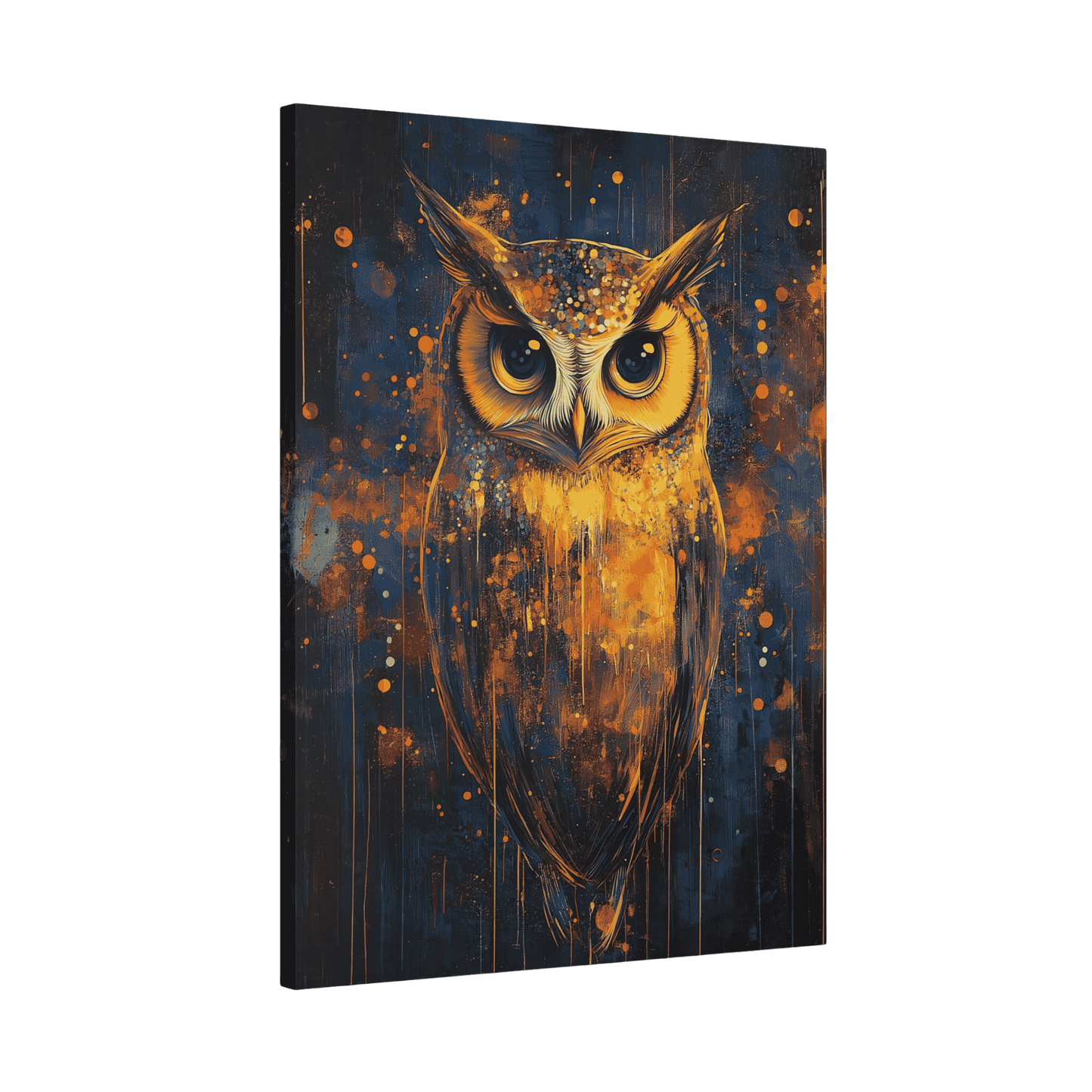 Golden Owl - Animal Art