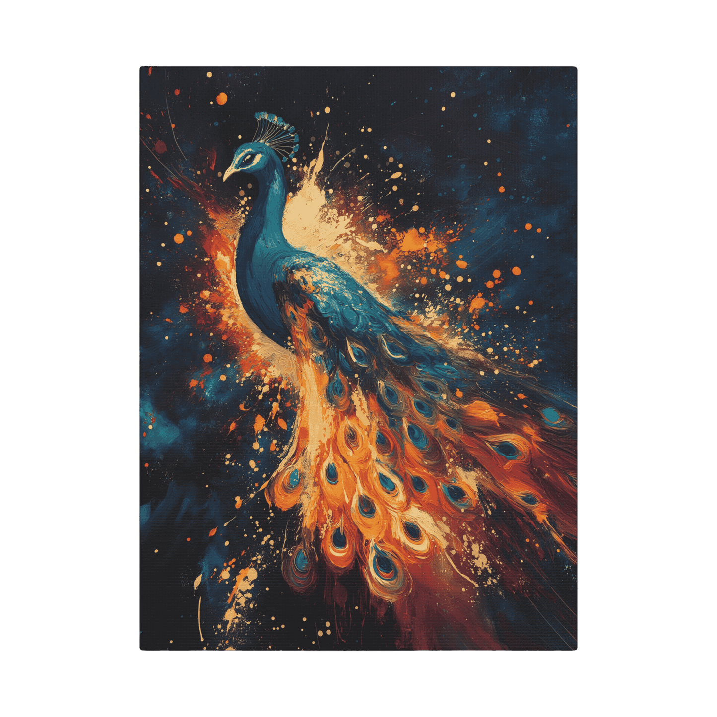 Cosmic Peacock