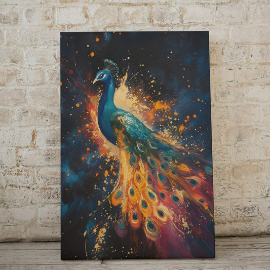 Cosmic Peacock