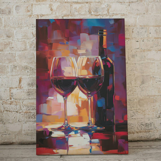 Red Wine - Kitchen Pop Art