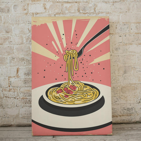 Spaghetti - Pop Art Retro Kitchen