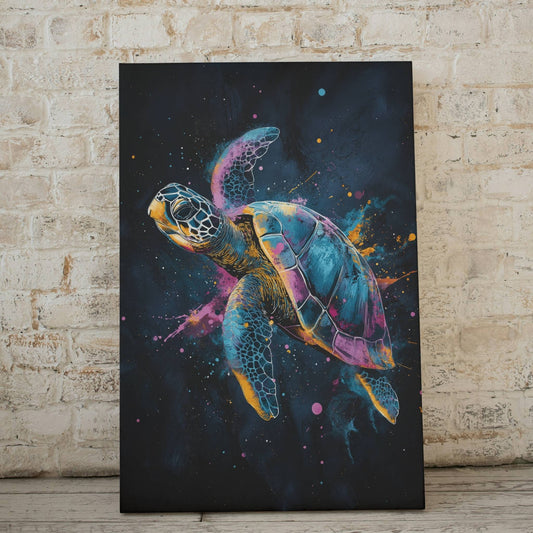 Cosmic Turtle - Animal Print