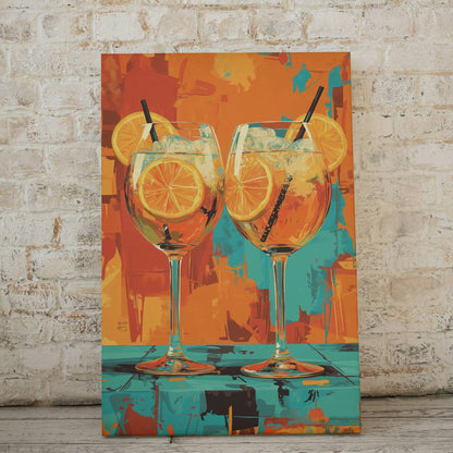 Aperitivo Holy Orangoly - Pop Art Cocktail Vibes