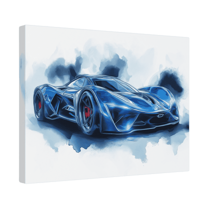 Racing Car - Blue