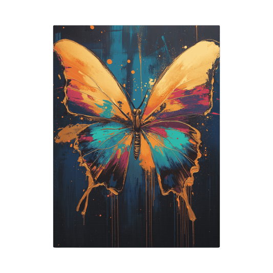 Golden Butterfly - Animal Art