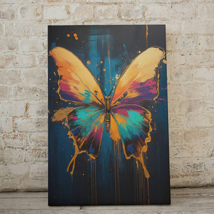 Golden Butterfly - Animal Art