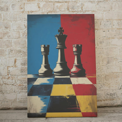 Royal Tactics - Chess Pop Art