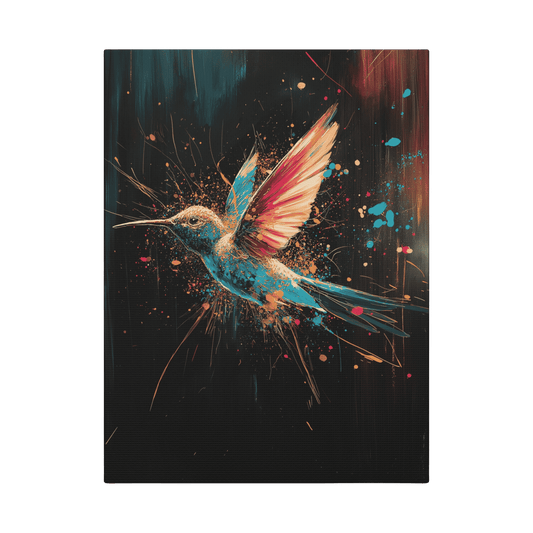 Vibrant Hummingbird - Animal Art