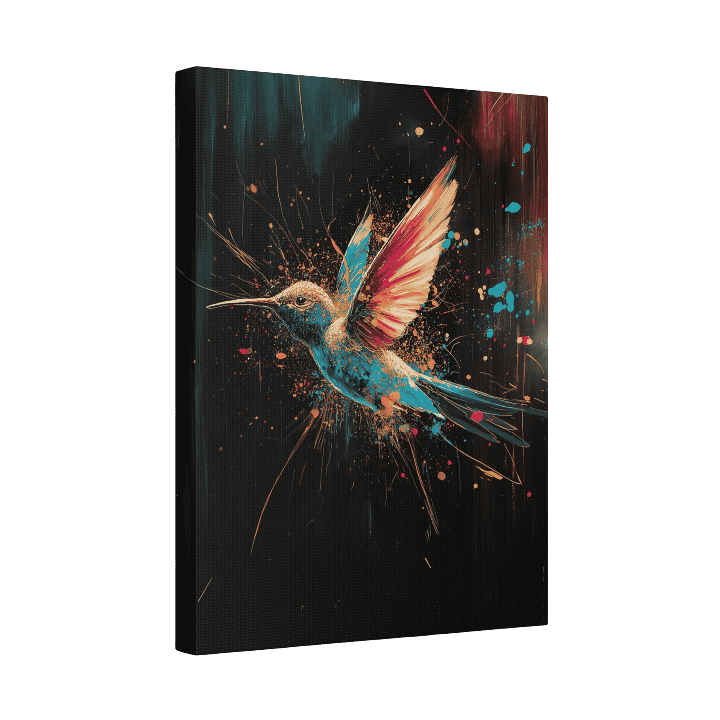 Vibrant Hummingbird - Animal Art