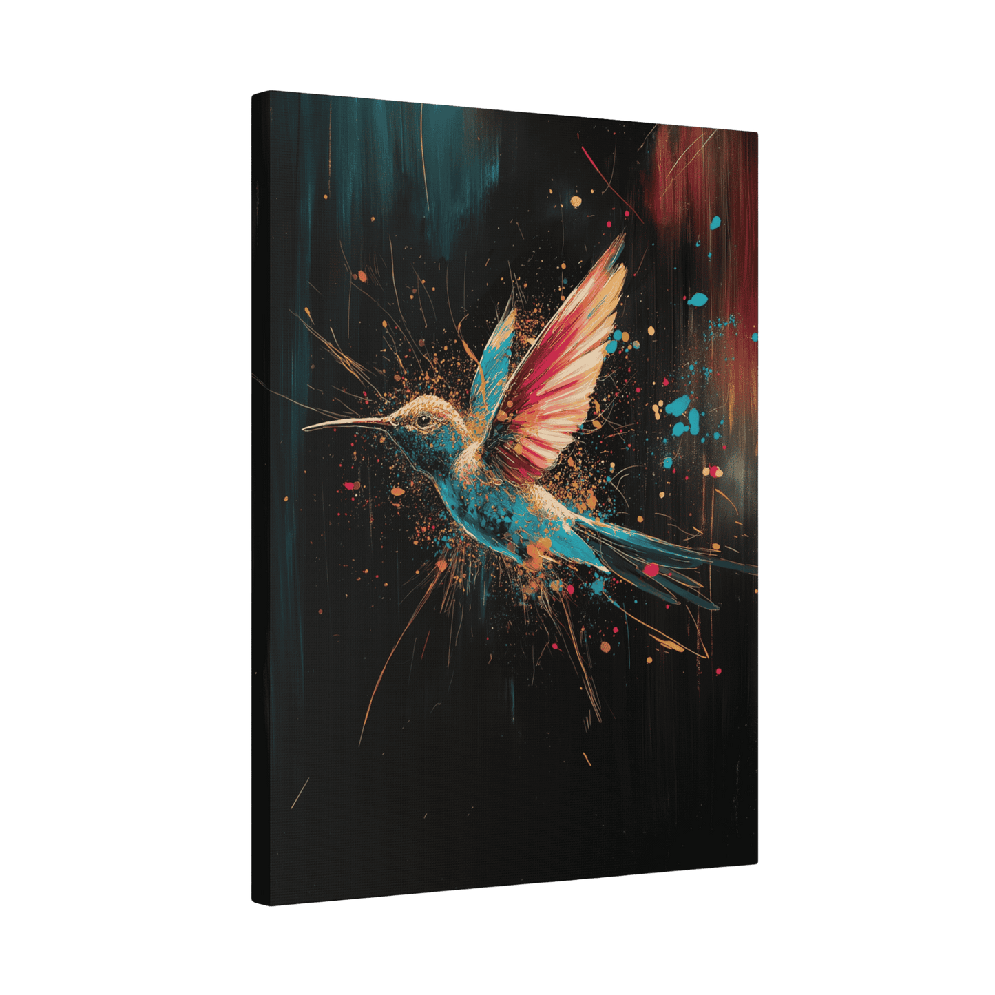 Vibrant Hummingbird - Animal Art
