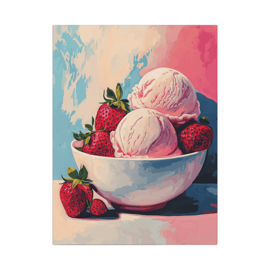 Strawberry Ice Cream - Summer Vibes