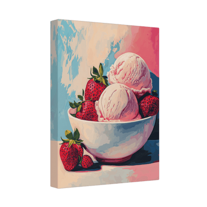 Strawberry Ice Cream - Summer Vibes