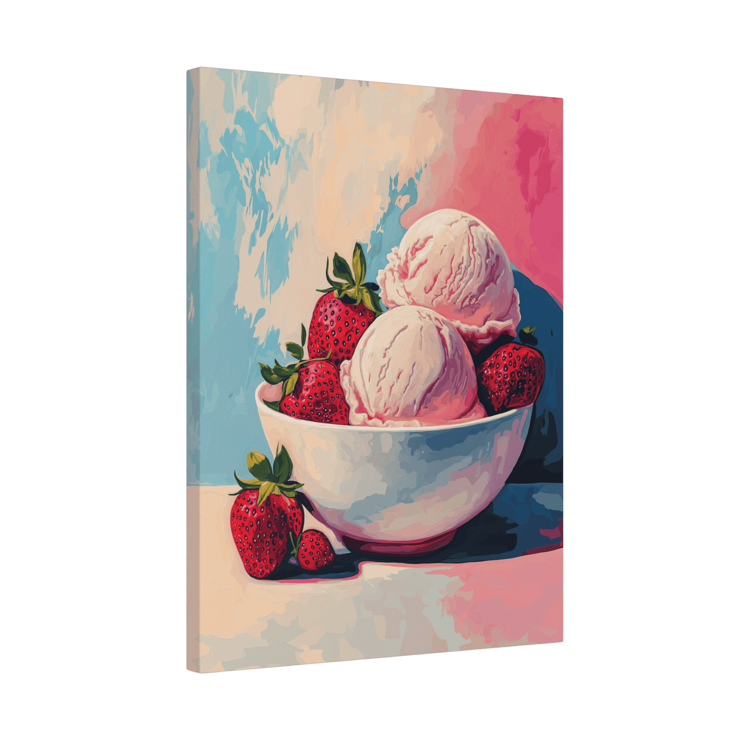 Strawberry Ice Cream - Summer Vibes