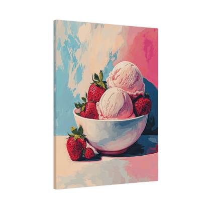 Strawberry Ice Cream - Summer Vibes