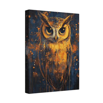 Golden Owl - Animal Art
