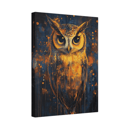 Golden Owl - Animal Art
