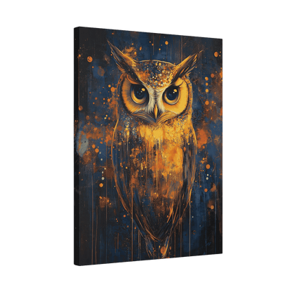 Golden Owl - Animal Art